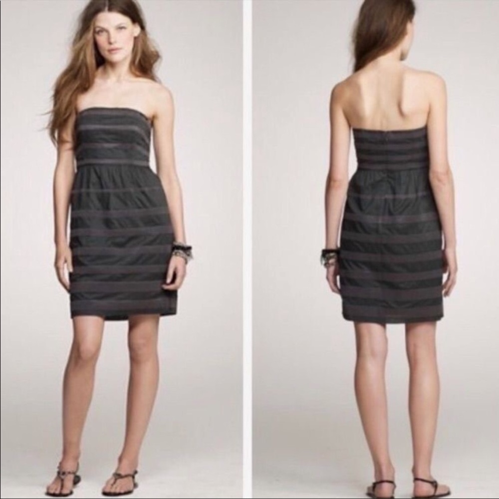 Gray J Crew Rugby Ginny Dress 0